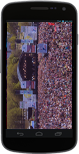 Diffusion du flux vidéo sur smartphone Samsung